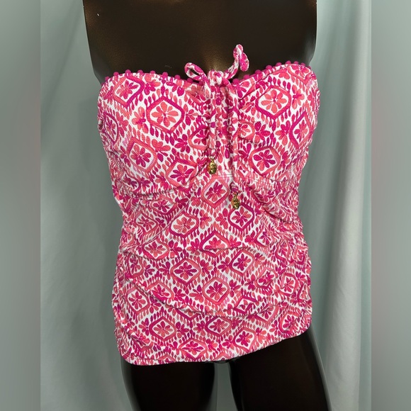 Tommy Bahama Island Cays Shell Bandini Top - Small - New